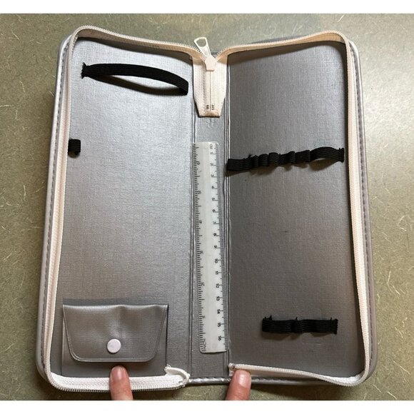 Vintage Sunny Keyboard School Artist Pencil Case - Picture 3 of 4